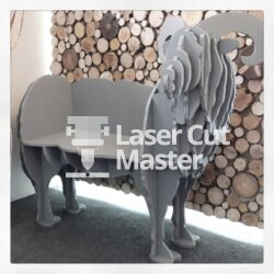 Goat chair Laser Cut File