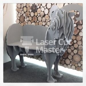 Goat chair Laser Cut File