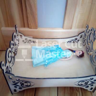 Doll bed Laser Cut File