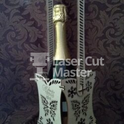 Champagne packing Laser Cut File