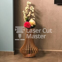 Flower vase Laser Cut File