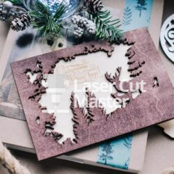 Christmas cover Laser Cut File