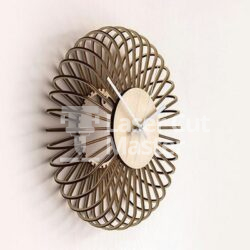 3D clock Laser Cut File