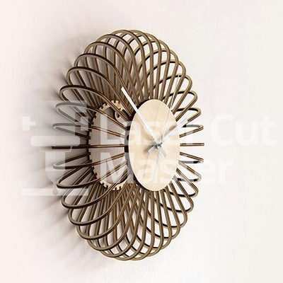 3D clock Laser Cut File
