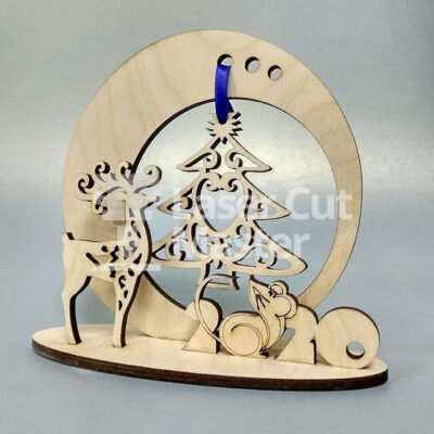 Christmas souvenir Laser Cut File