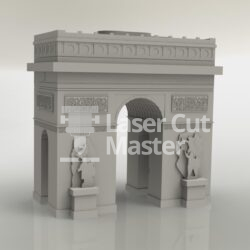 Arch of Triumph Laser Cut File