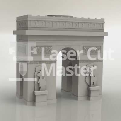 Arch of Triumph Laser Cut File