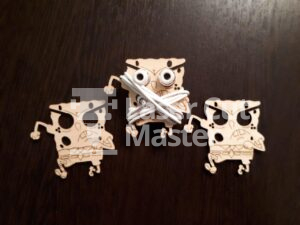 Spongebob headphones Laser Cut File