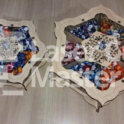 Candies box Laser Cut File