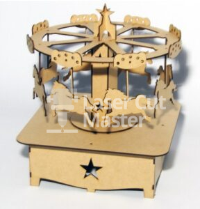 Carousel Laser Cut File