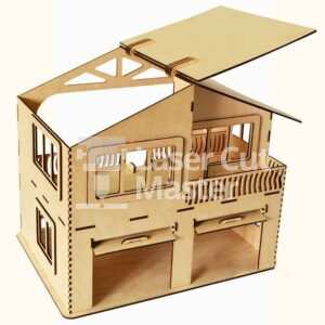 Garage house Laser Cut File