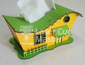 Tissue holder Laser Cut File
