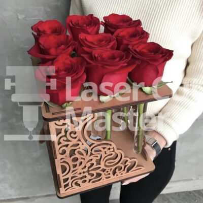 Roses holder Laser Cut File