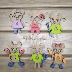 Mice Laser Cut File