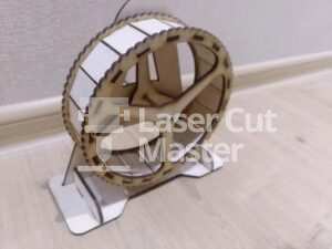 Running wheel Laser Cut File