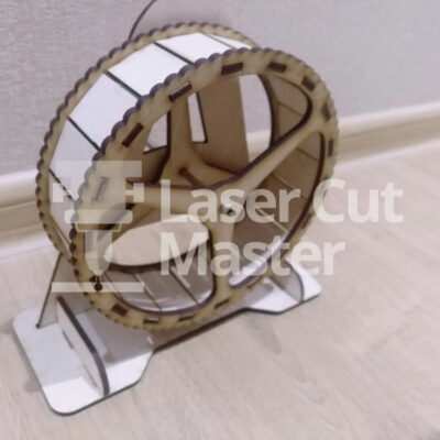 Running wheel Laser Cut File