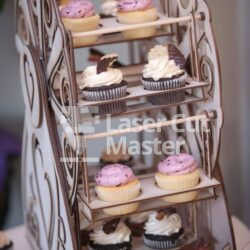 Dessert Carousel Laser Cut File