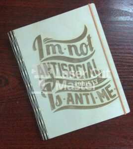 Notebook Laser Cut File