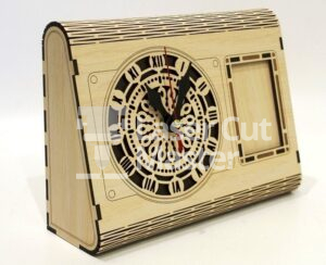 Box clock Laser Cut File