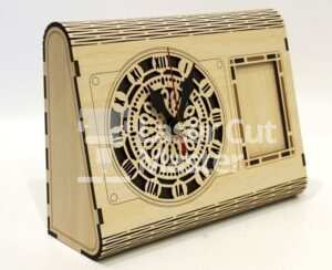 Box clock Laser Cut File