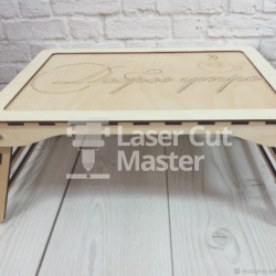 Bed table Laser Cut File