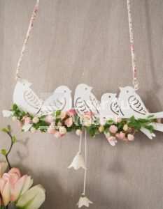 Birds for flowers Laser Cut File