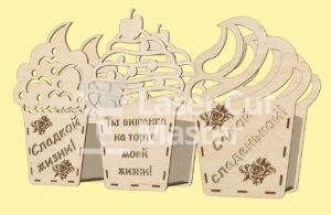 Desserts Laser Cut File