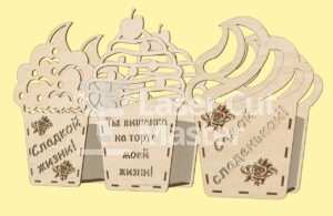 Desserts Laser Cut File