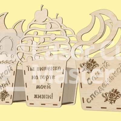 Desserts Laser Cut File