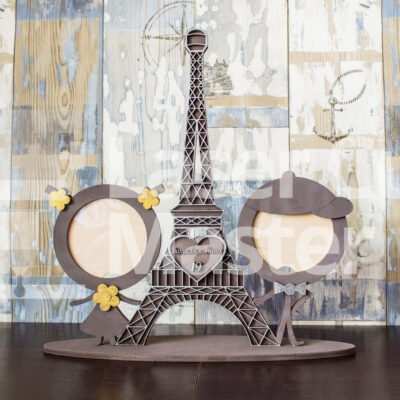 Portrait paris Laser Cut File