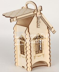 Tea house Laser Cut File