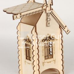 Tea house Laser Cut File