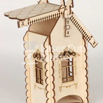 Tea house Laser Cut File