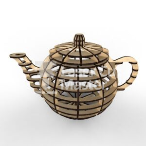 Teapot Laser Cut File
