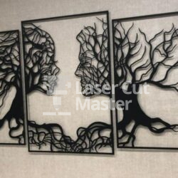 Face chart Laser Cut File