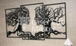 Face chart Laser Cut File