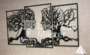 Face chart Laser Cut File