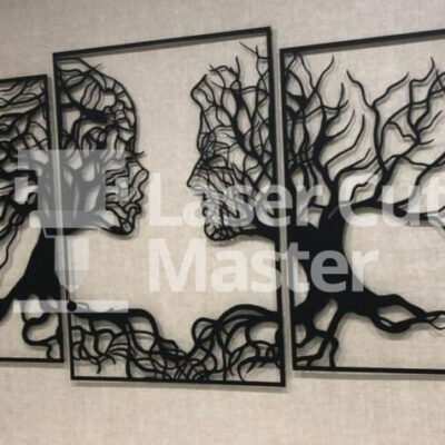 Face chart Laser Cut File