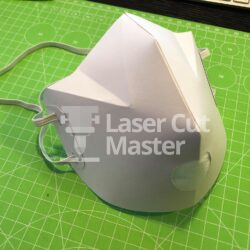 Face mask Laser Cut File