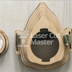 Face mask Laser Cut File