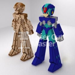 Megaman Laser Cut File