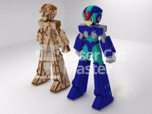 Megaman Laser Cut File