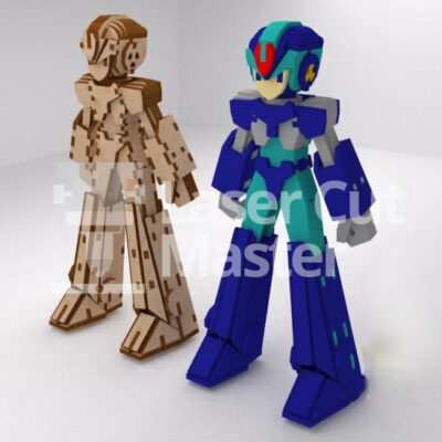 Megaman Laser Cut File
