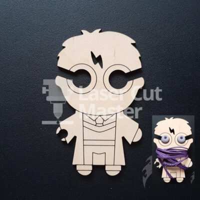 Harry Potter headphones Laser Cut File
