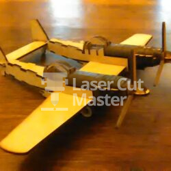 Mustang plane Laser Cut File