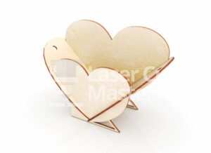 Heart box Laser Cut File