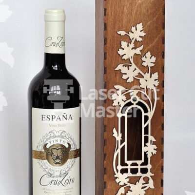 Wine box Laser Cut File