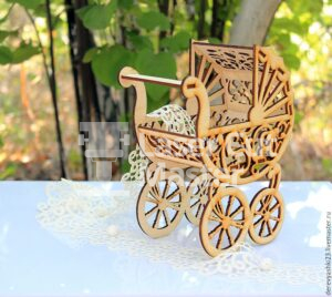 Baby car Laser Cut File