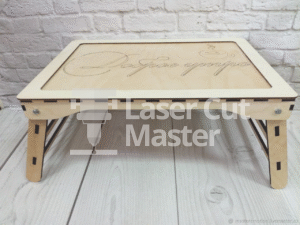 Bed table Laser Cut File