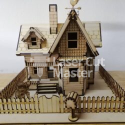 UP House Laser Cut File